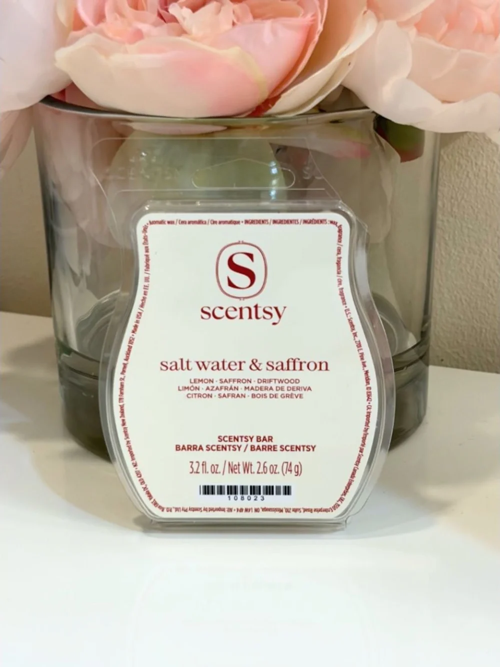 Scentsy Salt Water & Saffron Wax Melt